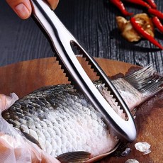 쿠킹스 스테인리스 생선 비늘 제거기 낚시용품 칼 pre+2270Hm