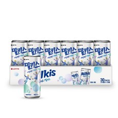LOTTE Milkis 樂天 炭酸飲 桃子風味 250ml x 30入, 30個