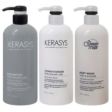 케라시스 750ml 샴푸+린스+바디 1set, 1세트