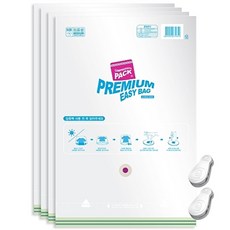 이지백 프리미엄 자동요술 압축팩 의류용 4개+이지클립 2개, 없음, 4개