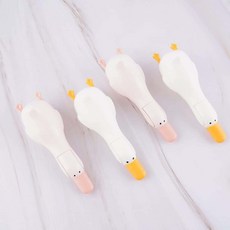 꿈꾸는비 오리모양 다용도 집게 클립 간편집게, 02) 핑크