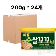 리챔 순살꼬꼬 200g 24캔, 24개