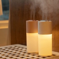 TOP 니즈 손도리 듀얼 에어메이트 차량용 가습기, 화이트