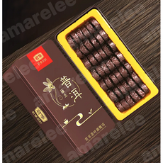 amarelee 중국 운남 나미향 보이차 1+1 총500g 군향 낱개포장 선물용, 250g, 2개입, 1개