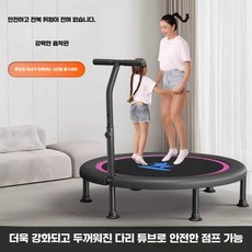 점핑다이어트 BT540 트램폴린 접이식 다리접이 운동헬스기구 제품 폴딩, 8. 48인치 레인보우 (접이식)