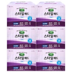 디펜드 초슬림 안심 대용량 패드, 6개, 12개입