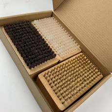 스노우보드 왁싱 말털 스노보드 솔 브러쉬 스키 구리, 1개, 화이트 나일론+구리 와이어+말털 3종 세트