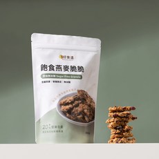 溫室好食道 飽食燕麥脆脆 原味無加糖 堅果燕麥脆片 無糖燕麥餅乾, 1個, 一般包裝, 175g
