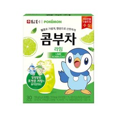 담터 포켓몬 콤부차 라임, 5g, 30개입, 1개