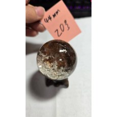 水晶幽靈球擺件 約44mm, 20號