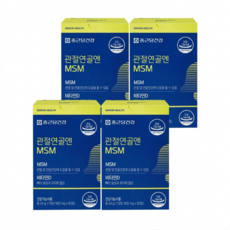 종근당건강 관절연골엔 MSM 30일분, 60정, 4개