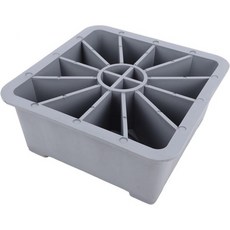 RV 레벨링 블록 내구성 강한 트레일러 잭 블록 안정 패드 안정기 여행용 회색, RV 레벨링 블록, 내구성 강한 트레일러 잭 블록 안정