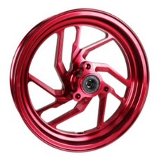 NCY RS VS 鍛造鋁合金鋼圈 C款 前碟後鼓 適用 CUXI JOG, 1個, 前碟,藍色