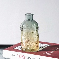 조화장식 유리화병 거실인테리어 수경재배 테이블데코 꽃병