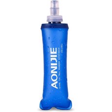 아자르시스 TPU 소프트 플라스크 접이식 물병 250ml 350ml 500ml 600ml 수분 공급 조끼 팩 달리기 하이킹 자전거 타기 암벽 등반, 250ml / 8.45oz