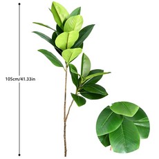 농가 장식 76 실내 피커스 잎 옥외 MORACEAE 사무실 나무 식물 열대 분재 반얀 135CM 방 인공, YLY 2C 105 T5, 1개