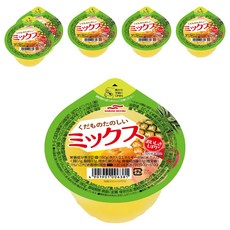 마루하니치로 즐거운 과일 믹스 파인애플 + 귤 + 사과 + 백도, 180g, 6개