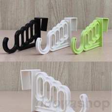 또와상회 3색깔 방문용 옷걸이 도어행거 도어후크