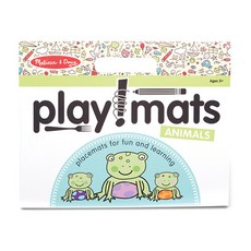 Melissa&Doug 瑪莉莎 遊戲墊 動物故事, 混合顏色, 1個