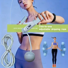 카운터가 있는 줄넘기 지방 위한 중력 지능형 조절 무게 디지털 감량을 가능한 볼 무선