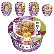 NISSIN 日清 麵職人小魚乾醬油風味碗麵, 12入