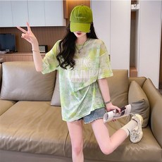 이지로지엑스 힙합 방송댄스복 체형커버 벨리 줌바복상의 여성 라인 댄스티셔츠