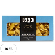 데체코 피오르디세몰라 메찌 리가토니 파스타, 500g, 10개