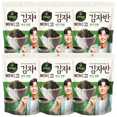 비비고 한식간장 김자반, 20g, 6개
