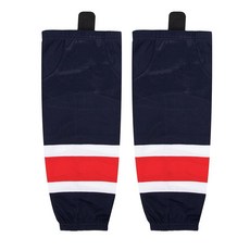 RVOKYE 훈련 및 게임용 프로 아이스 하키 양말 - 고밀도 메시 빠른 건조 통기성 하키 양말 청소년 성인용 Ht10-레드 L, Ht21-네이비