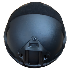 《K.T.T.》HL FAST 2.0抗彈高耳頭盔（3A等級）- 登山健行安全防護首選, 黑色, 1個