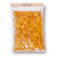 냉동 망고 다이스 1kg, 1개