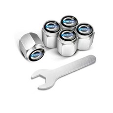 밸브캡 액세서리 장식 캡 금속 에어캡 마개 밸브 커버, 볼보, 1개