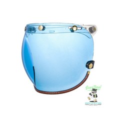 【Gear Base 吉兒基地】 飛喬 Feature 安全帽 配件 TOP PP 釦式風鏡, 藍色