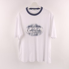 M / 오버핏 남성 반팔 티셔츠 / P023 -100, 1개, 사진참고