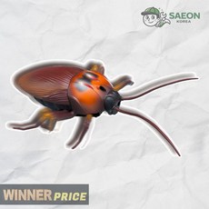 세이온 반디 RC로봇 벌레장난감 크레이지로취 센서작동 자동움직임 반려동물 놀이 강아지