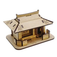 기와집 한옥 프라모델 나무 조립 건축 건물 모형 만들기 나무모형 나무조립모형 한옥조립모형 나무DIY조립 나무조립모형DIY 건축모형재료 목공놀이 조경회사 조립모형 나무모형조립 미니어, 빠른배송