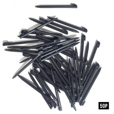 닌텐도 감압식 터치펜 대용량 50P 100P 대용량, 검정색, 1개, 닌텐도터치펜 108mm(50개)