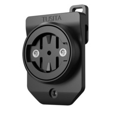 TUSITA Garmin Varia RTL515 RTL510 RVR315와 호환되는 사이클링 새들 백 클립 마운트 (대형 슬롯), Small Slot, 1개