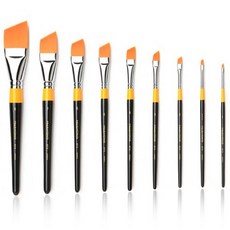 [화홍] 구성붓 972 1호~8호 사선붓 1개입, 2호, 1개