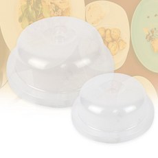 고매한 전자레인지 안심 커버 전자레인지커버레이스, 지름 18.5cm