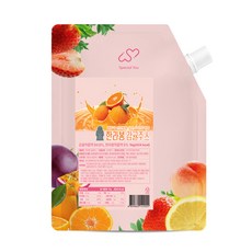 제주엔 한라봉 100% 착즙 감귤주스, 5개, 1kg