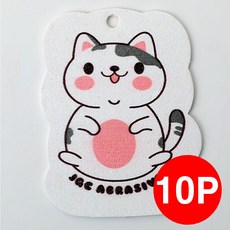 누리모아 샐룰로스 귀여운 식물성 수세미 미세프라스틱NO, 고양이, 1개, 1개