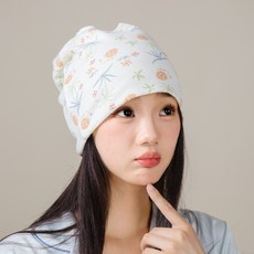 純棉月子帽產婦坐月子防風六角帽保暖空調房雙層高彈多功能帽子