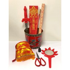 拜斗用品整組 (鐵斗 照片上配件) 祭祀用品 宗教儀式, 1個