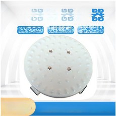 허리 회전 실내 운동기구 허리돌리기 하체 턴테이블 원판, 1개, 화이트