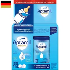 독일 내수용 압타밀 프로누트라 Pre 프레 액상 분유 90ml 2개입, 2개