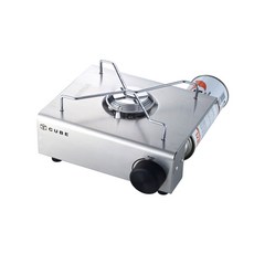 코베아 큐브 가스레인지 버너, 실버, 1개