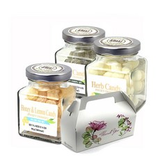 수제사탕 허브캔디 3개입세트 화이트데이사탕선물, 270g, 1세트