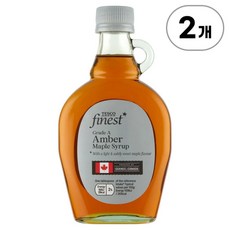 테스코 파이니스트 그레이드 A 앰버 메이플 시럽 Tesco Finest Grade A Amber Maple Syrup 330g, 2개