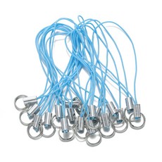 20/50Pcs 폴리 에스터 코드 열쇠 고리 공예에 대 한 더블 점프 링 매는 밧줄 로프 수제 로프 장난감 DIY 쥬얼리 만들기, [00] 50pcs, [00] Pink